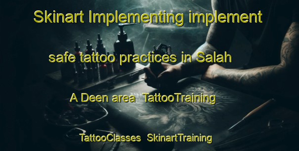 Skinart Implementing implement safe tattoo practices in Salah A Deen area | TattooTraining | TattooClasses | SkinartTraining-Egypt