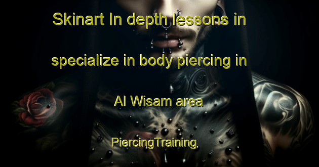Skinart In-depth lessons in specialize in body piercing in Al Wisam area | PiercingTraining | PiercingClasses | SkinartTraining-Egypt
