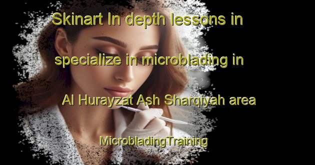 Skinart In-depth lessons in specialize in microblading in Al Hurayzat Ash Sharqiyah area | MicrobladingTraining | MicrobladingClasses | SkinartTraining-Egypt