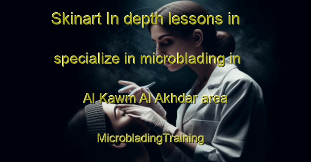 Skinart In-depth lessons in specialize in microblading in Al Kawm Al Akhdar area | MicrobladingTraining | MicrobladingClasses | SkinartTraining-Egypt