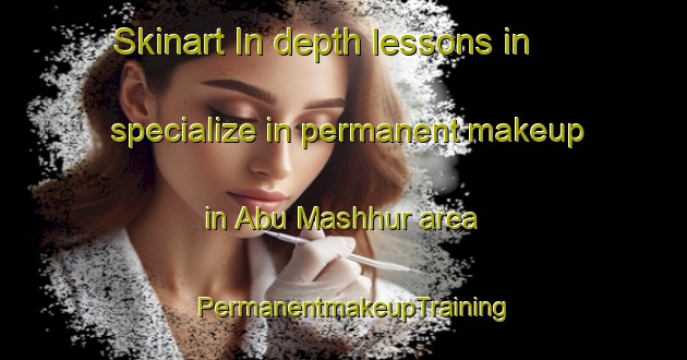Skinart In-depth lessons in specialize in permanent makeup in Abu Mashhur area | PermanentmakeupTraining | PermanentmakeupClasses | SkinartTraining-Egypt