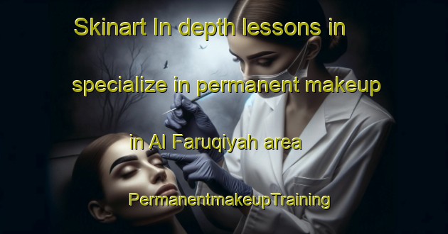 Skinart In-depth lessons in specialize in permanent makeup in Al Faruqiyah area | PermanentmakeupTraining | PermanentmakeupClasses | SkinartTraining-Egypt