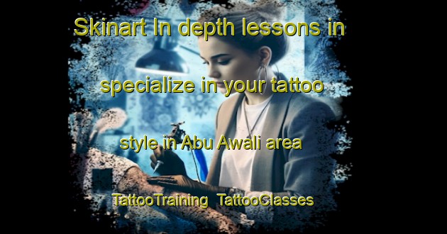 Skinart In-depth lessons in specialize in your tattoo style in Abu Awali area | TattooTraining | TattooClasses | SkinartTraining-Egypt