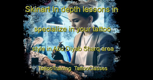 Skinart In-depth lessons in specialize in your tattoo style in Abu Diyab Sharq area | TattooTraining | TattooClasses | SkinartTraining-Egypt