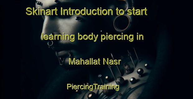 Skinart Introduction to start learning body piercing in Mahallat Nasr | PiercingTraining | PiercingClasses | SkinartTraining-Egypt