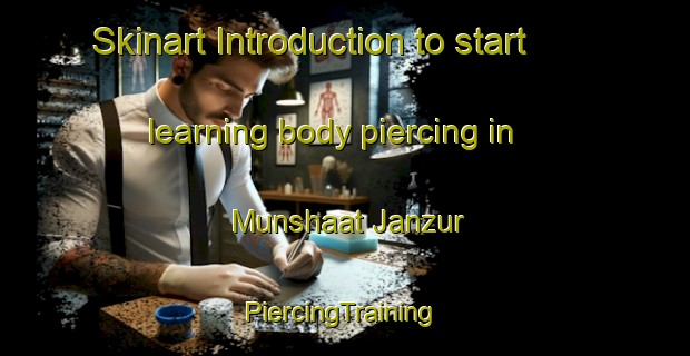 Skinart Introduction to start learning body piercing in Munshaat Janzur | #PiercingTraining #PiercingClasses #SkinartTraining-Egypt