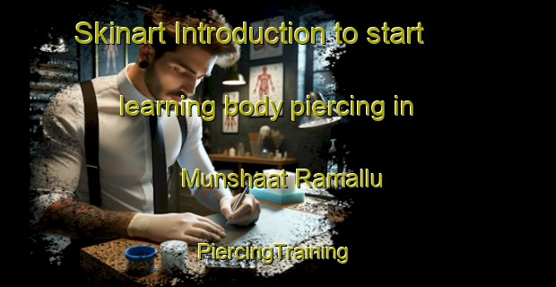 Skinart Introduction to start learning body piercing in Munshaat Ramallu | #PiercingTraining #PiercingClasses #SkinartTraining-Egypt