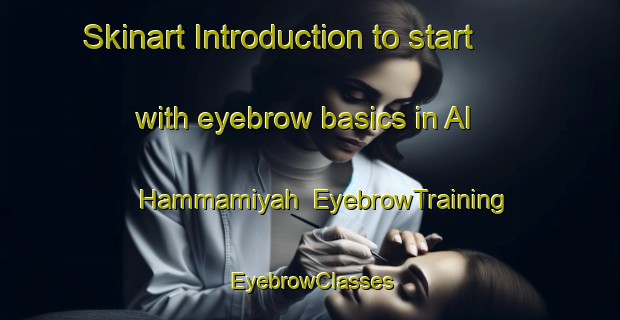 Skinart Introduction to start with eyebrow basics in Al Hammamiyah | EyebrowTraining | EyebrowClasses | SkinartTraining-Egypt