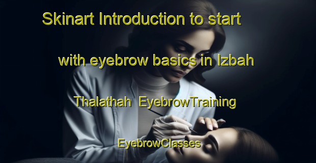 Skinart Introduction to start with eyebrow basics in Izbah Thalathah | EyebrowTraining | EyebrowClasses | SkinartTraining-Egypt