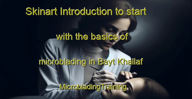 Skinart Introduction to start with the basics of microblading in Bayt Khallaf | MicrobladingTraining | MicrobladingClasses | SkinartTraining-Egypt