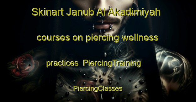 Skinart Janub Al Akadimiyah courses on piercing wellness practices | #PiercingTraining #PiercingClasses #SkinartTraining-Egypt