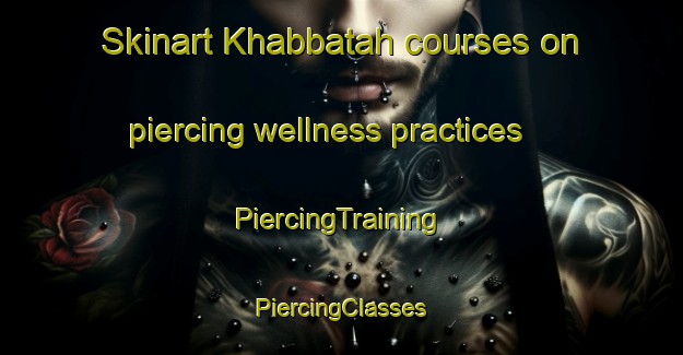 Skinart Khabbatah courses on piercing wellness practices | #PiercingTraining #PiercingClasses #SkinartTraining-Egypt