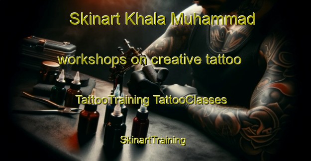 Skinart Khala Muhammad workshops on creative tattoo | #TattooTraining #TattooClasses #SkinartTraining-Egypt