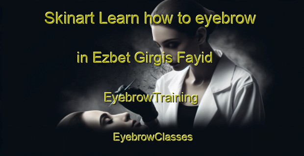 Skinart Learn how to eyebrow in Ezbet Girgis Fayid | EyebrowTraining | EyebrowClasses | SkinartTraining-Egypt