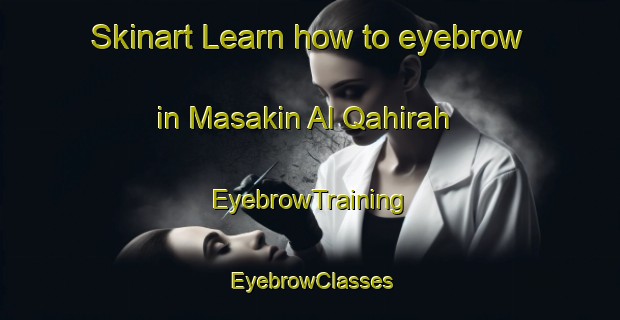 Skinart Learn how to eyebrow in Masakin Al Qahirah | EyebrowTraining | EyebrowClasses | SkinartTraining-Egypt