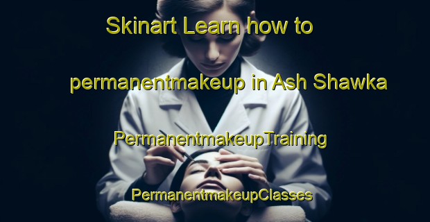 Skinart Learn how to permanentmakeup in Ash Shawka | PermanentmakeupTraining | PermanentmakeupClasses | SkinartTraining-Egypt