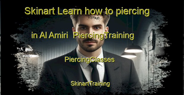 Skinart Learn how to piercing in Al Amiri | PiercingTraining | PiercingClasses | SkinartTraining-Egypt