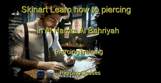 Skinart Learn how to piercing in Al Hamra Al Bahriyah | #PiercingTraining #PiercingClasses #SkinartTraining-Egypt