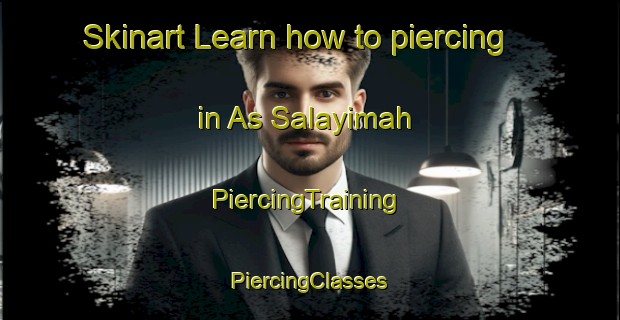 Skinart Learn how to piercing in As Salayimah | #PiercingTraining #PiercingClasses #SkinartTraining-Egypt