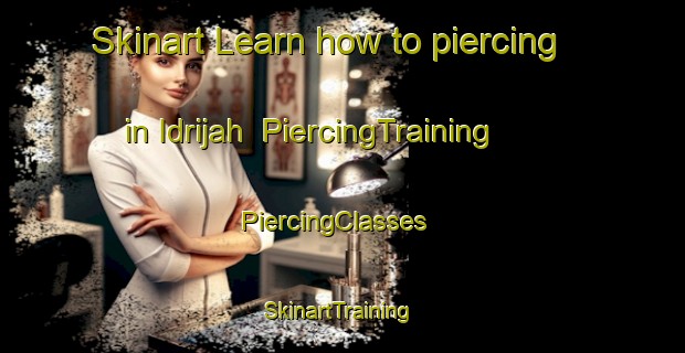 Skinart Learn how to piercing in Idrijah | PiercingTraining | PiercingClasses | SkinartTraining-Egypt