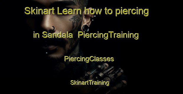 Skinart Learn how to piercing in Sandala | PiercingTraining | PiercingClasses | SkinartTraining-Egypt