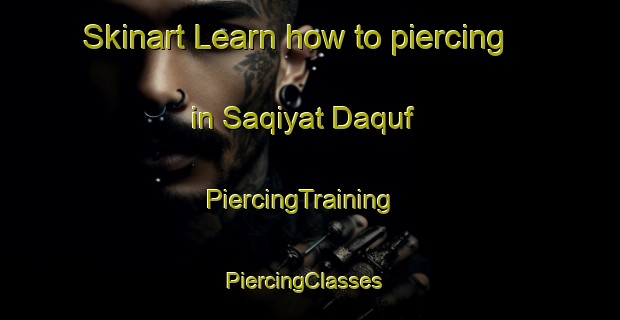 Skinart Learn how to piercing in Saqiyat Daquf | PiercingTraining | PiercingClasses | SkinartTraining-Egypt