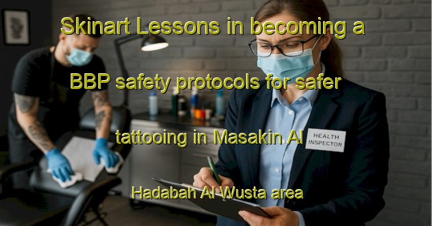 Skinart Lessons in becoming a BBP safety protocols for safer tattooing in Masakin Al Hadabah Al Wusta area | BbpTraining | BbpClasses | SkinartTraining-Egypt
