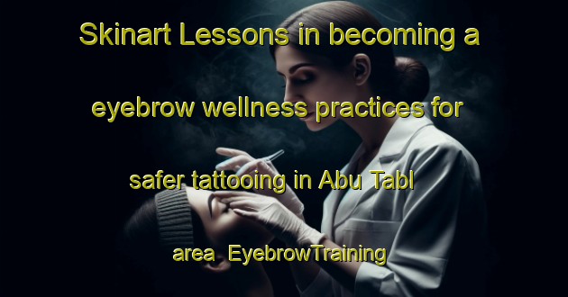 Skinart Lessons in becoming a eyebrow wellness practices for safer tattooing in Abu Tabl area | EyebrowTraining | EyebrowClasses | SkinartTraining-Egypt