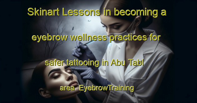 Skinart Lessons in becoming a eyebrow wellness practices for safer tattooing in Abu Tabl area | EyebrowTraining | EyebrowClasses | SkinartTraining-Egypt