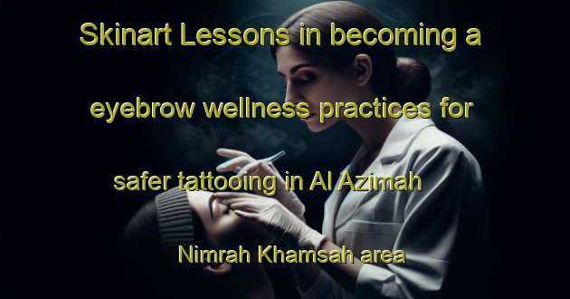Skinart Lessons in becoming a eyebrow wellness practices for safer tattooing in Al Azimah  Nimrah Khamsah area | EyebrowTraining | EyebrowClasses | SkinartTraining-Egypt
