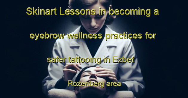 Skinart Lessons in becoming a eyebrow wellness practices for safer tattooing in Ezbet Rozenberg area | EyebrowTraining | EyebrowClasses | SkinartTraining-Egypt
