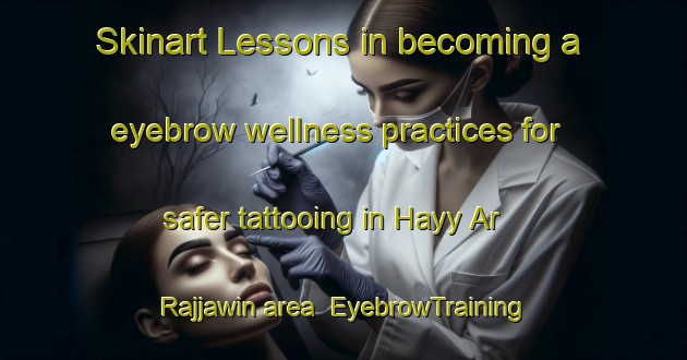 Skinart Lessons in becoming a eyebrow wellness practices for safer tattooing in Hayy Ar Rajjawin area | EyebrowTraining | EyebrowClasses | SkinartTraining-Egypt