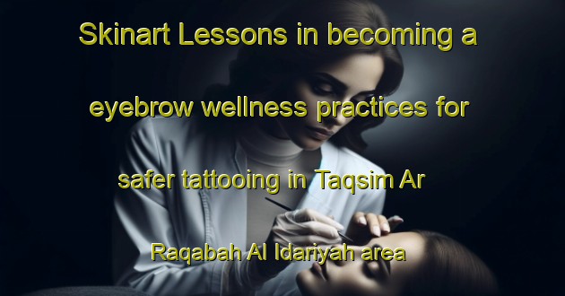 Skinart Lessons in becoming a eyebrow wellness practices for safer tattooing in Taqsim Ar Raqabah Al Idariyah area | EyebrowTraining | EyebrowClasses | SkinartTraining-Egypt