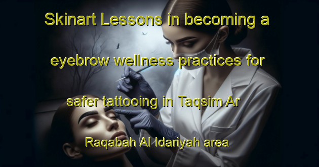 Skinart Lessons in becoming a eyebrow wellness practices for safer tattooing in Taqsim Ar Raqabah Al Idariyah area | EyebrowTraining | EyebrowClasses | SkinartTraining-Egypt