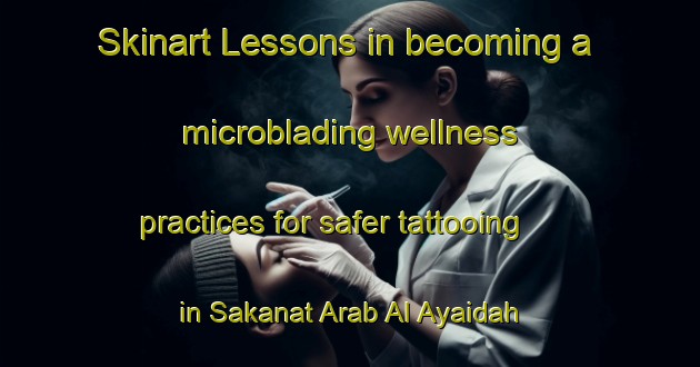 Skinart Lessons in becoming a microblading wellness practices for safer tattooing in Sakanat Arab Al Ayaidah area | MicrobladingTraining | MicrobladingClasses | SkinartTraining-Egypt