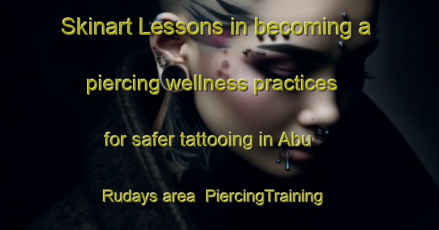 Skinart Lessons in becoming a piercing wellness practices for safer tattooing in Abu Rudays area | PiercingTraining | PiercingClasses | SkinartTraining-Egypt