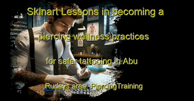 Skinart Lessons in becoming a piercing wellness practices for safer tattooing in Abu Rudays area | PiercingTraining | PiercingClasses | SkinartTraining-Egypt