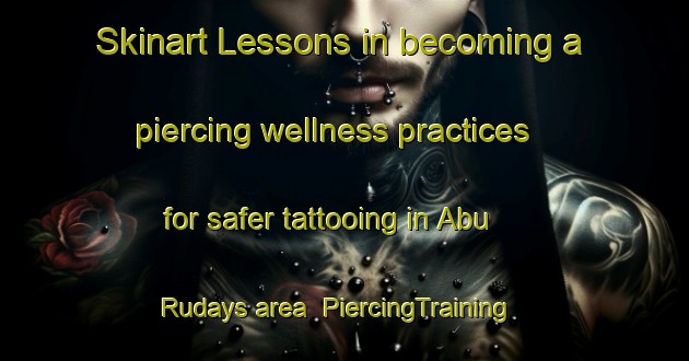 Skinart Lessons in becoming a piercing wellness practices for safer tattooing in Abu Rudays area | PiercingTraining | PiercingClasses | SkinartTraining-Egypt