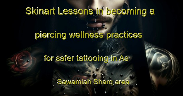 Skinart Lessons in becoming a piercing wellness practices for safer tattooing in As Sawamiah Sharq area | PiercingTraining | PiercingClasses | SkinartTraining-Egypt