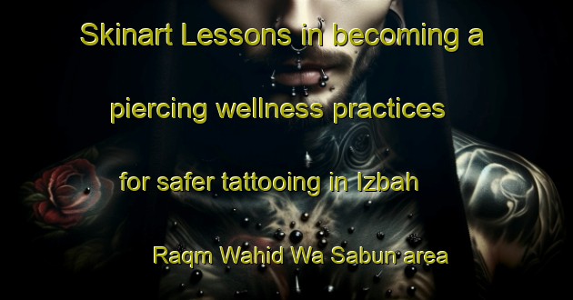 Skinart Lessons in becoming a piercing wellness practices for safer tattooing in Izbah Raqm Wahid Wa Sabun area | PiercingTraining | PiercingClasses | SkinartTraining-Egypt