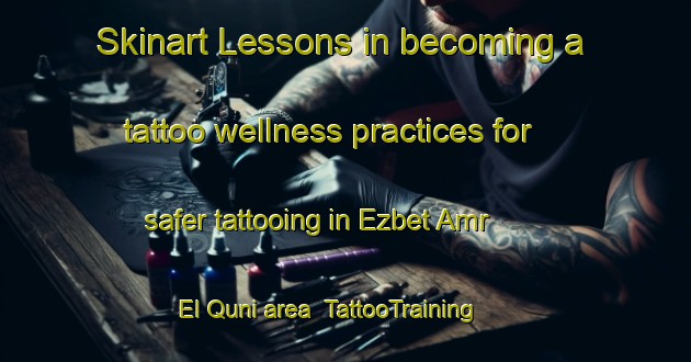 Skinart Lessons in becoming a tattoo wellness practices for safer tattooing in Ezbet Amr   El Quni area | TattooTraining | TattooClasses | SkinartTraining-Egypt