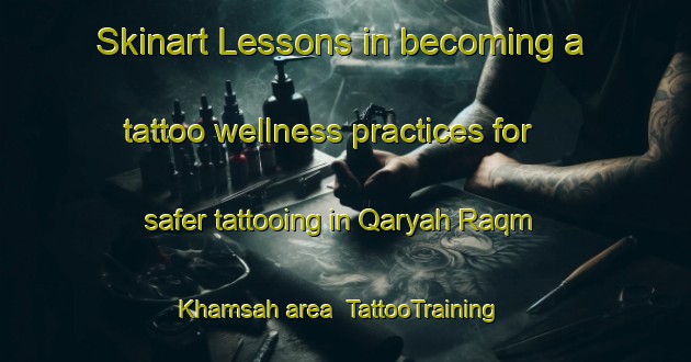 Skinart Lessons in becoming a tattoo wellness practices for safer tattooing in Qaryah Raqm Khamsah area | TattooTraining | TattooClasses | SkinartTraining-Egypt