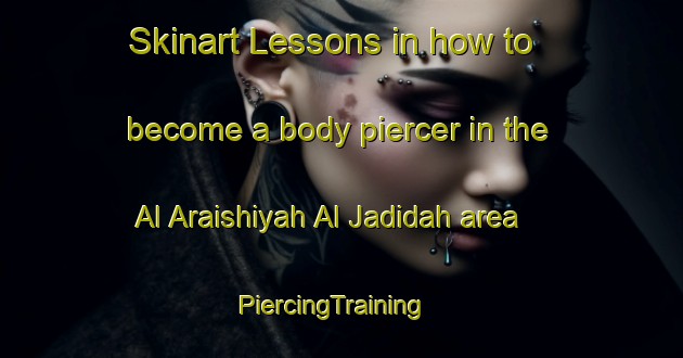 Skinart Lessons in how to become a body piercer in the Al Araishiyah Al Jadidah area | PiercingTraining | PiercingClasses | SkinartTraining-Egypt