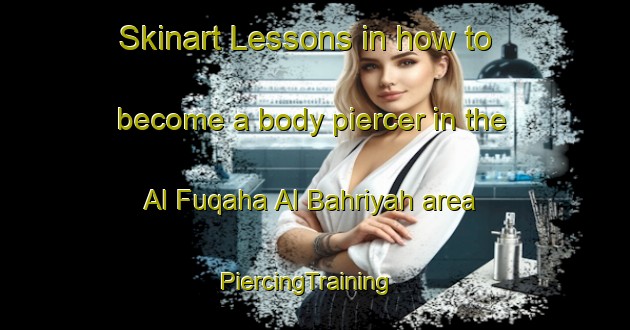 Skinart Lessons in how to become a body piercer in the Al Fuqaha Al Bahriyah area | PiercingTraining | PiercingClasses | SkinartTraining-Egypt