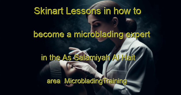 Skinart Lessons in how to become a microblading expert in the As Salamiyah Al Hait area | MicrobladingTraining | MicrobladingClasses | SkinartTraining-Egypt