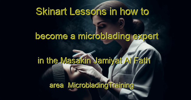 Skinart Lessons in how to become a microblading expert in the Masakin Jamiyat Al Fath area | MicrobladingTraining | MicrobladingClasses | SkinartTraining-Egypt