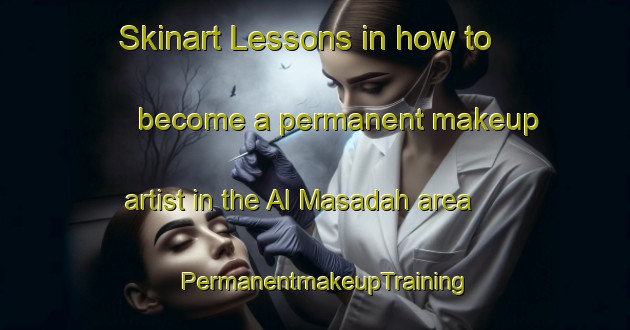 Skinart Lessons in how to become a permanent makeup artist in the Al Masadah area | PermanentmakeupTraining | PermanentmakeupClasses | SkinartTraining-Egypt