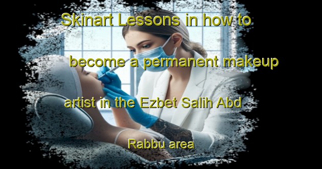 Skinart Lessons in how to become a permanent makeup artist in the Ezbet Salih Abd Rabbu area | PermanentmakeupTraining | PermanentmakeupClasses | SkinartTraining-Egypt