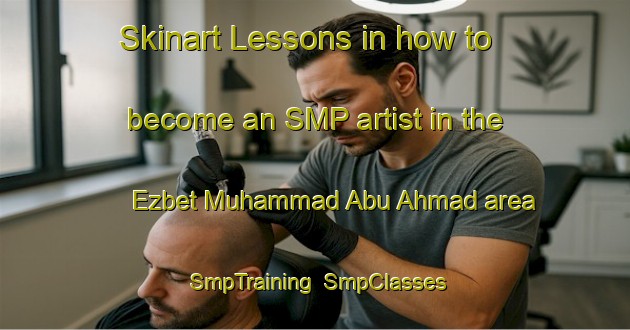 Skinart Lessons in how to become an SMP artist in the Ezbet Muhammad Abu Ahmad area | SmpTraining | SmpClasses | SkinartTraining-Egypt