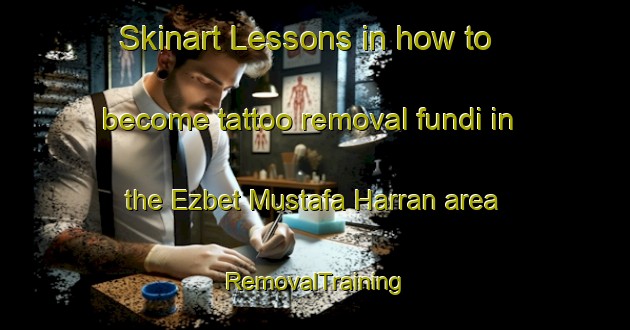 Skinart Lessons in how to become tattoo removal fundi in the Ezbet Mustafa Harran area | RemovalTraining | RemovalClasses | SkinartTraining-Egypt